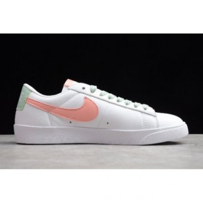 Nike Bayan Blazer Low Prm Beyaz / Mercan Kaykay Ayakkabı Türkiye - WHJQ81QJ